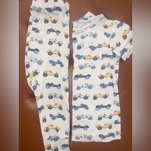 Posh Peanut - Boys Pajamas - Vintage Racecar Print - 3T